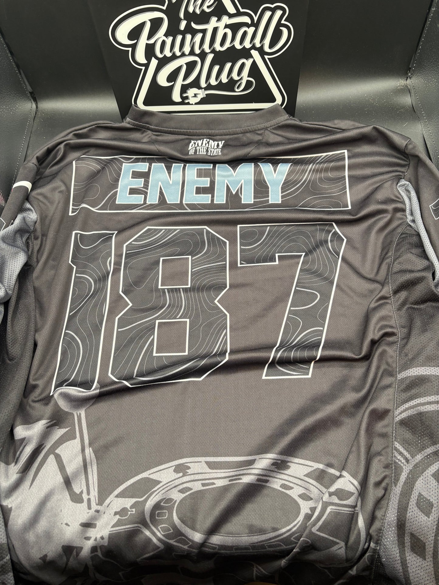 Enemy Of The State Vegas raiders jersey